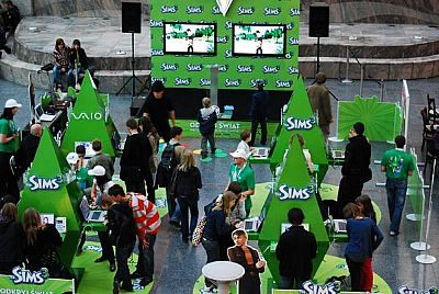 Miasteczko The Sims 3 w centrach handlowych - ilustracja #1