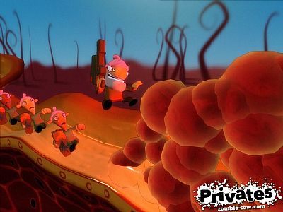 Dramatyczna walka komandosów w kobiecym łonie tematem gry Privates - ilustracja #1