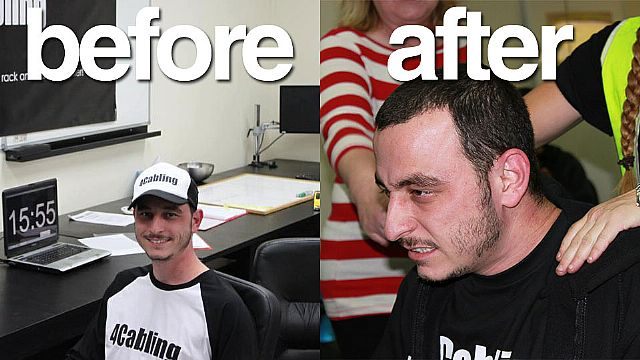 Okan Kaya przed i w trakcie prawie 136-godzinnego maratonu / źródło: Kotaku.com.au - Wieści ze świata (The Critter Chronicles, Call of Duty: Black Ops II) 22/11/12 - wiadomość - 2012-11-22