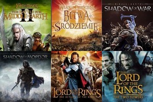 Gry osadzone w świecie Władcy Pierścieni
