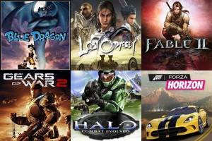 Kolekcja gier na Xboxa