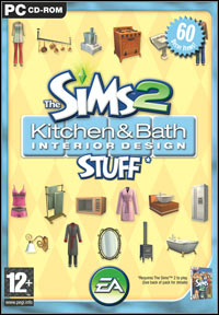 The Sims 2: Kitchen & Bath Interior Design Stuff (PC cover