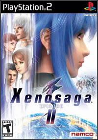 Xenosaga Episode II: Jenseits von Gut und Böse (PS2 cover