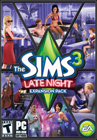 The Sims 3: Late Night (PC cover