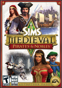 The Sims: Medieval - Pirates and Nobles (PC cover