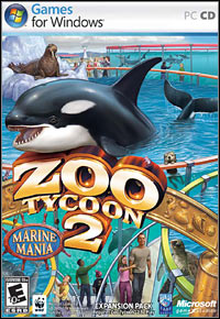Zoo Tycoon 2: Marine Mania (PC cover