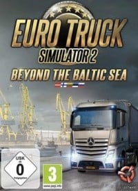 Euro Truck Simulator 2: Beyond the Baltic Sea (PC cover