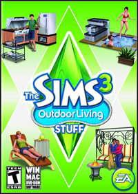 The Sims 3: Outdoor Living Stuff (PC cover