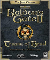 Baldur's Gate II: Throne of Bhaal (PC cover