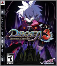 Disgaea 3: Absence of Justice (PS3 cover