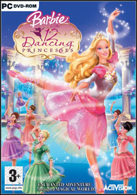 Barbie in The 12 Dancing Princesses (PC cover