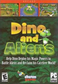 Dino and Aliens (PC cover