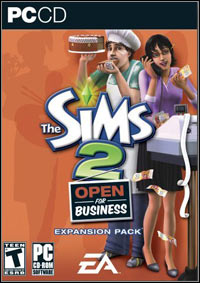 The Sims 2: Open for Business (PC cover