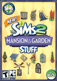 The Sims 2: Mansion & Garden Stuff (PC cover