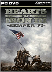 Hearts of Iron III: Semper Fi (PC cover