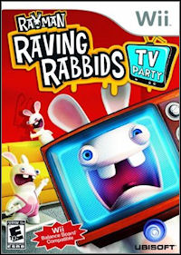 Rayman Raving Rabbids: TV Party (Wii cover