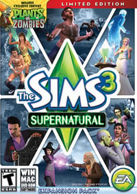 The Sims 3: Supernatural (PC cover