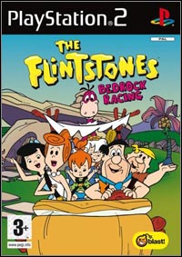 The Flintstones: Bedrock Racing (PS2 cover