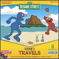 Sesame Street Grover's Travels (PC cover