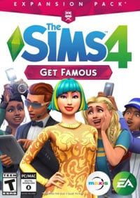 The Sims 4: Get Famous (PS4 cover