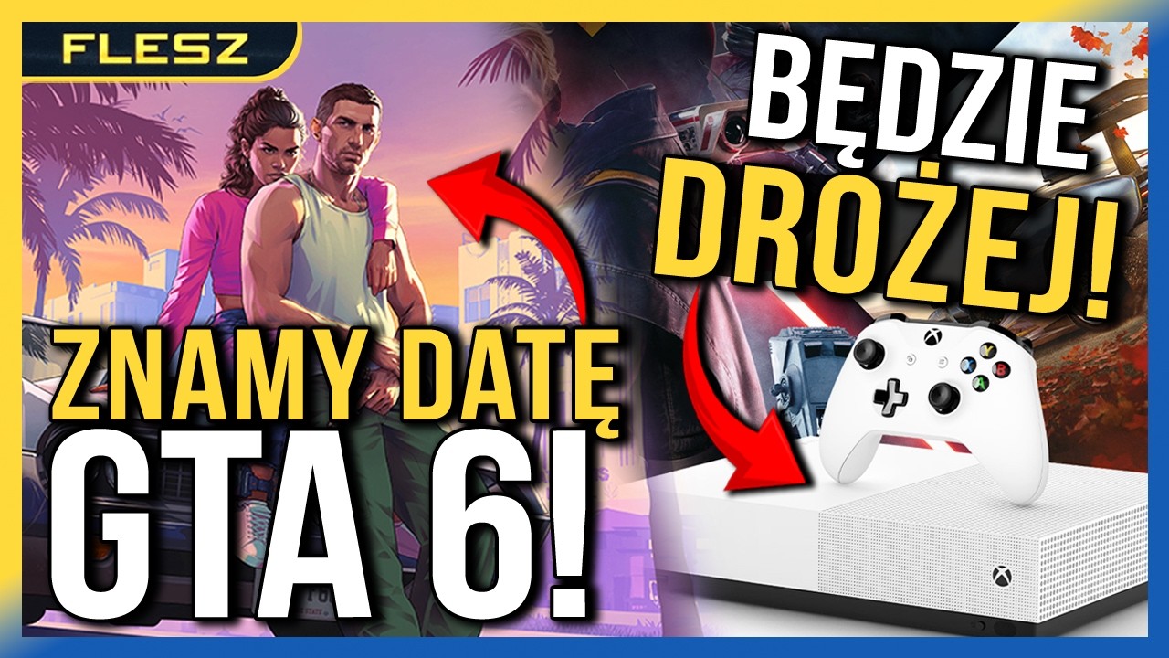 GTA 6 opóźnione, branża reaguje! Microsoft podnosi ceny! | FLESZ