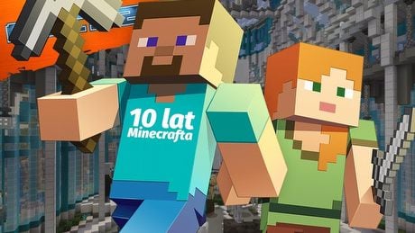 Historia Minecrafta przedstawiona na olbrzymiej mapie