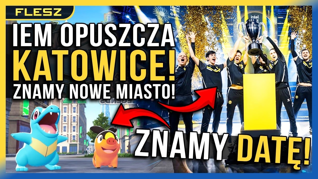 IEM 2026 już nie w Katowicach! Nadchodzą nowe Pokemony! | FLESZ