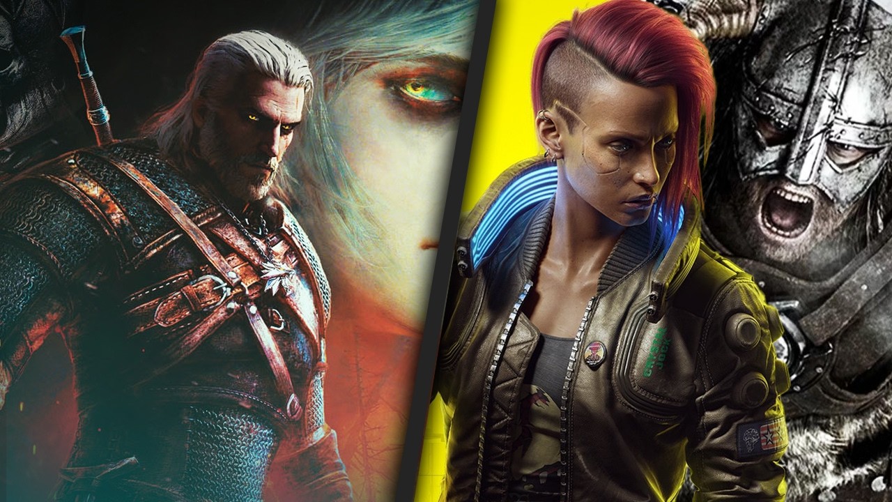 Czy Cyberpunk przebije Skyrima? Wiedźmin 3 nigdy nie wyglądał tak kompletnie!