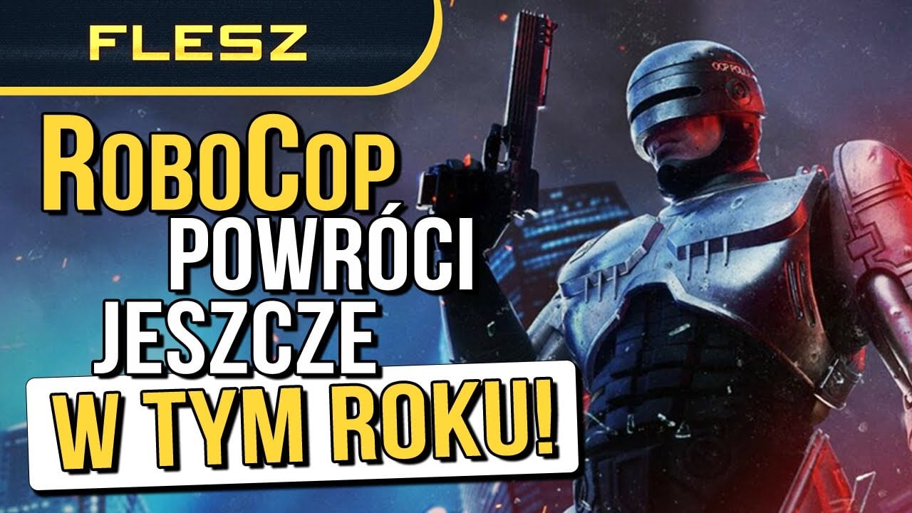 Polski RoboCop otrzyma dodatek! Powrót znanej skradanki. FLESZ - 7 marca 2025