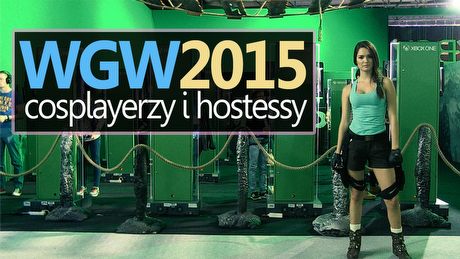 Lara Croft na żywo – cosplayerzy i hostessy z Warsaw Games Week 2015