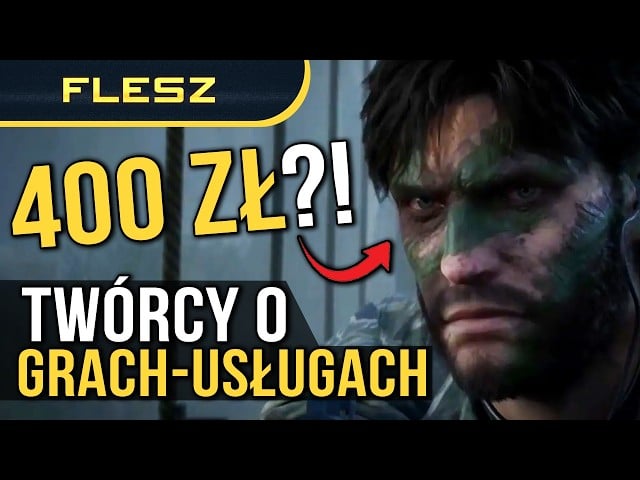 Cena nowego MGSa to PRZESADA! Ubisoft wierzy w gry-usługi. FLESZ - 14 lutego 2025