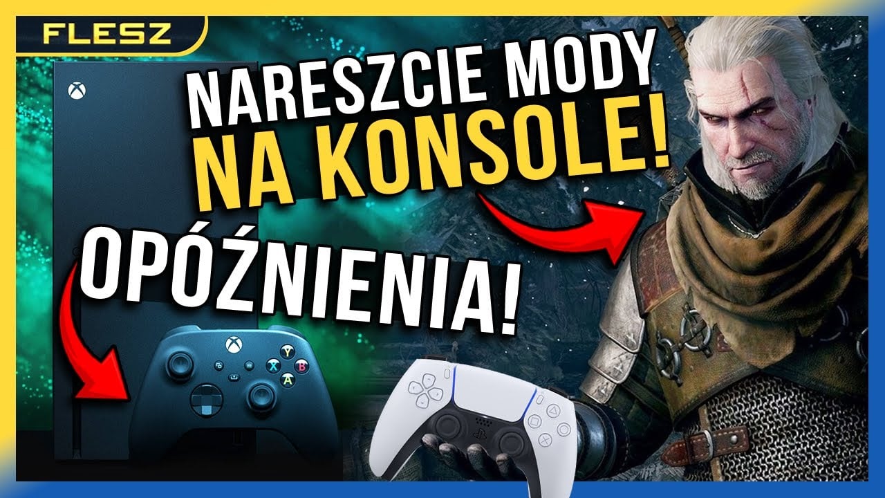 Wiedźmin 3 z modami na konsolach! Opóźnienie nowego Xboxa! | FLESZ