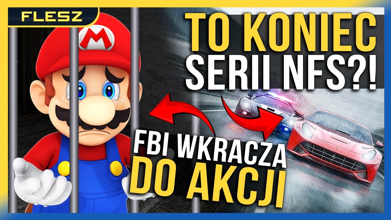 To koniec serii Need for Speed?! FBI i Nintendo walczą z piratami - FLESZ