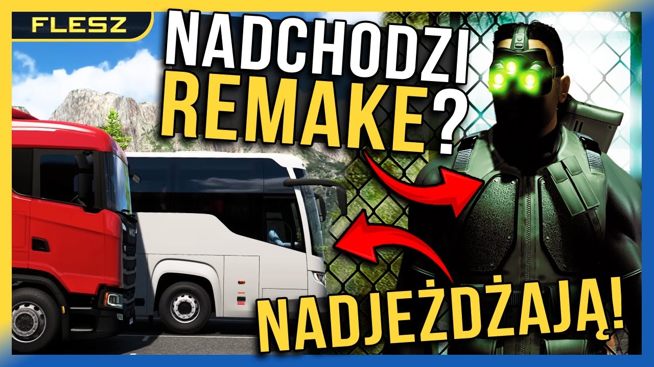 Nadchodzi remake Splinter Cella? Autobusy jadą do ETS2! | FLESZ