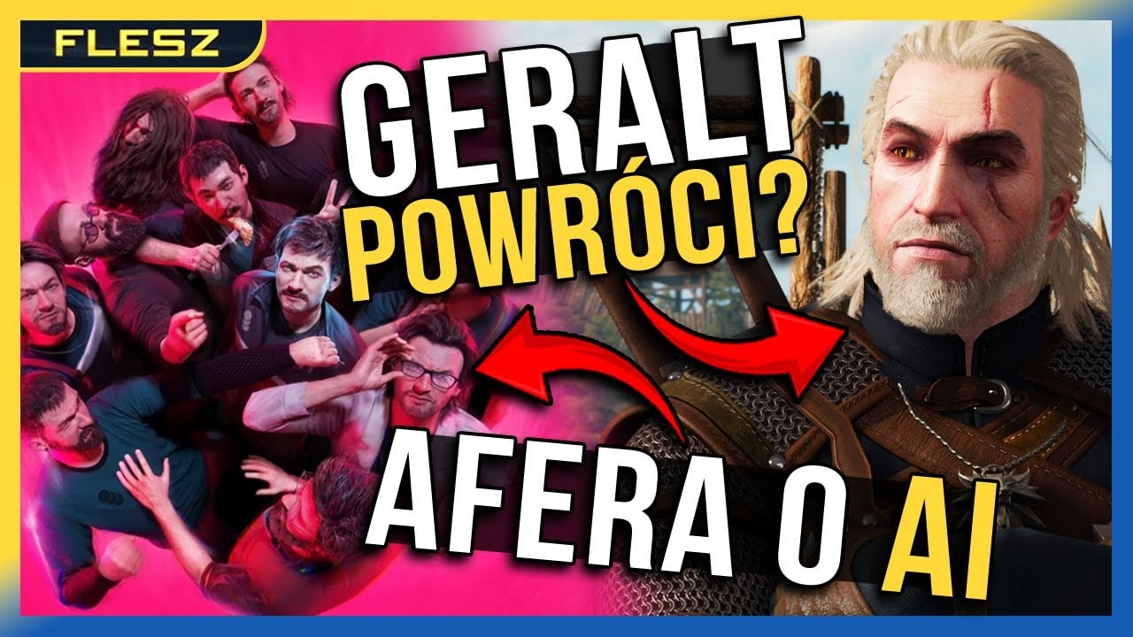 Geralt wróci w Wiedźminie 4? Twórcy Alters zataili użycie AI?! - FLESZ