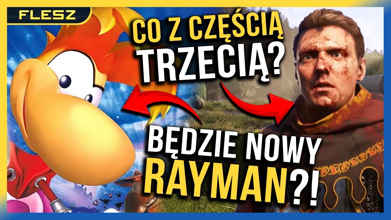 Powstaje nowy Rayman! Przyszłość Kingdom Come 3 niepewna? | FLESZ