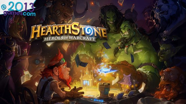 Pojedynek w  Hearthstone: Heroes of Warcraft - gamescom 2013