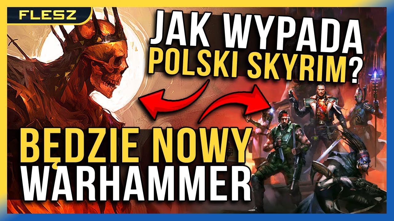 Premiera "polskiego Skyrima"! Nowy Warhammer 40k zapowiedziany! | FLESZ