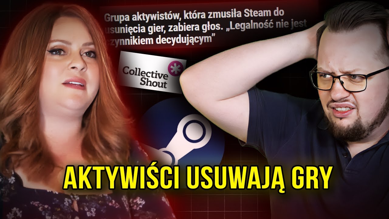 "USUWANIE GIER TO NIE CENZURA" (Silksong, Cyberpunk, The Crew, Collective Shout)