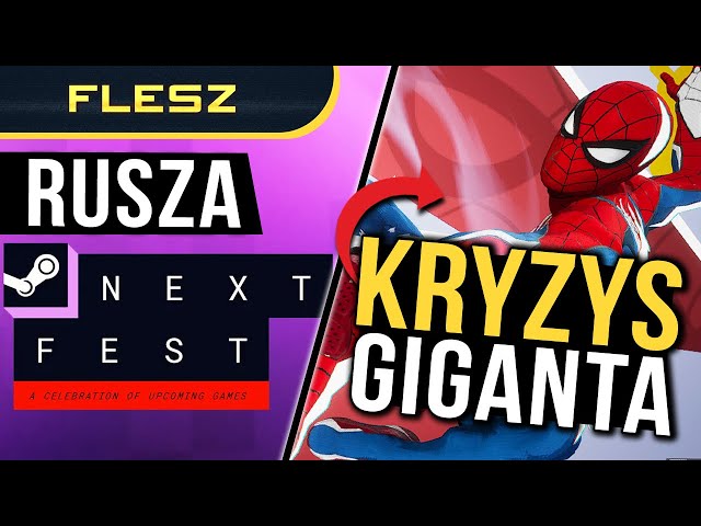 Gigant w obliczu wielkiego kryzysu! Rusza Steam Next Fest. FLESZ - 24 lutego 2025