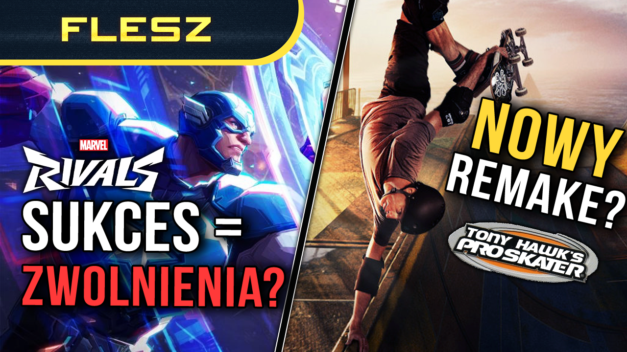 Zwolnienia u twórców Marvel Rivals! Wraca Tony Hawk? FLESZ - 19 lutego 2025