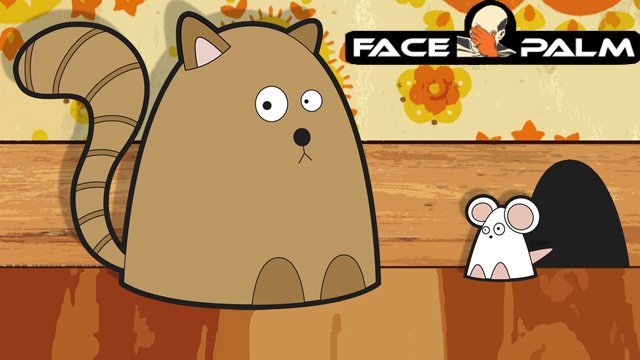Facepalm - kocia rozgrywka
