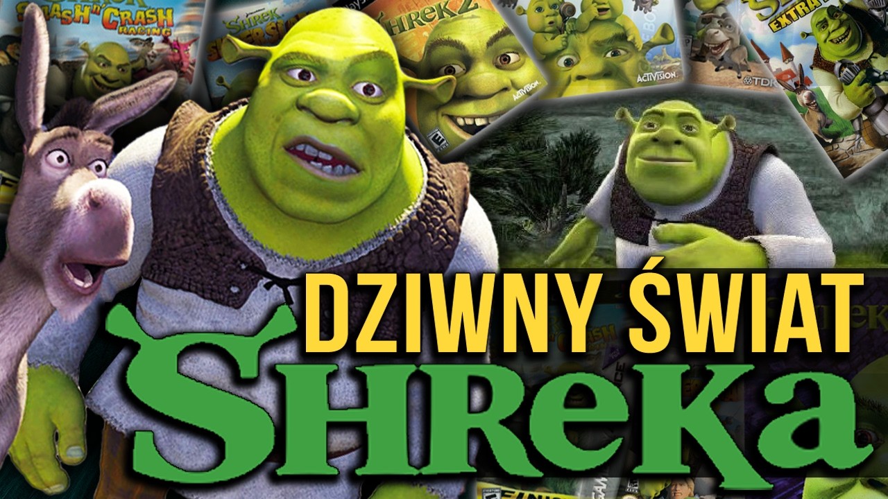 Jak dziwne były gry o Shreku?