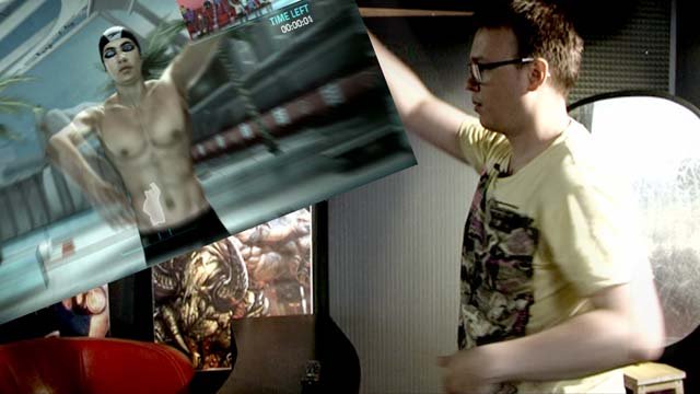 Lato z padem: Pływanie na Kinecta