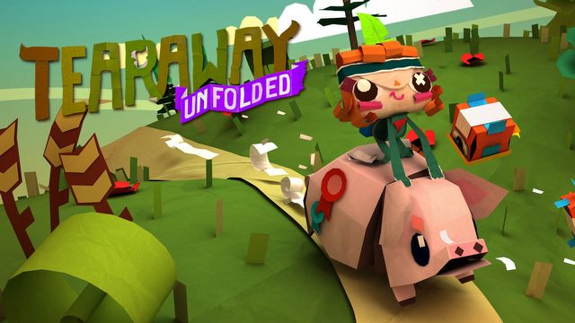 Gra z E3 2015, którą Kacper bardzo chciał pokazać - gramy w Tearaway Unfolded!