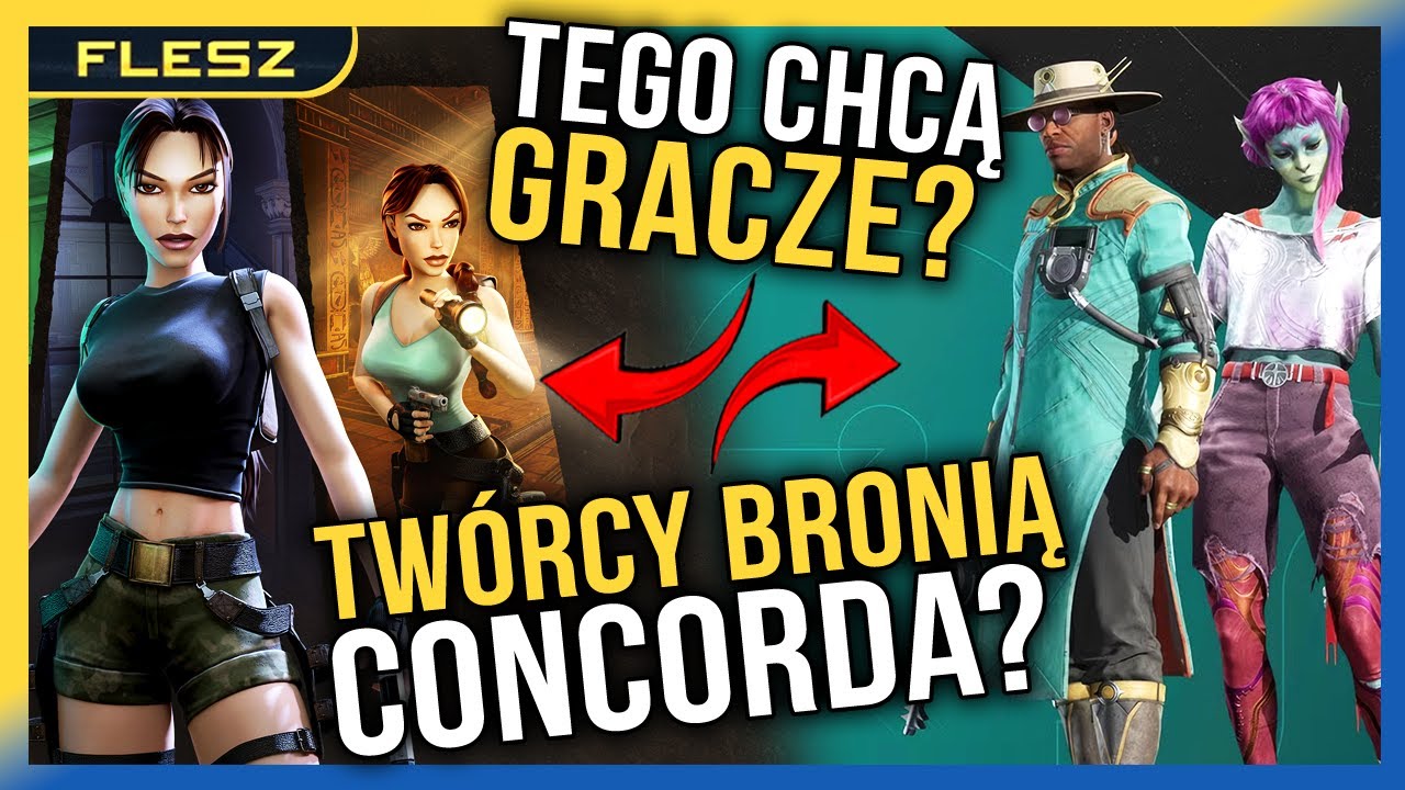 Twórcy Concord przerywają milczenie! Gracze nie chcą nowych gier? - FLESZ