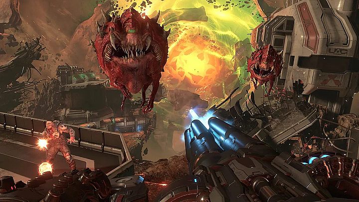 Everyone probably knows well what Doom is all about (and then gives it back)... - Best games for Switch - 19 great games for Nintendo console - document - 2023-09-04