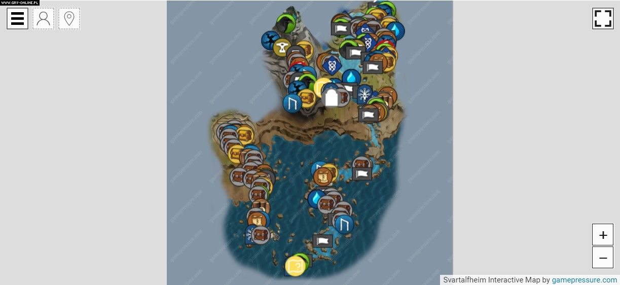 God of War Ragnarok Interactive Map