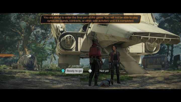 1 - Star Wars Outlaws: Is there a point of no return? - Quests and data - Star Wars Outlaws Guide