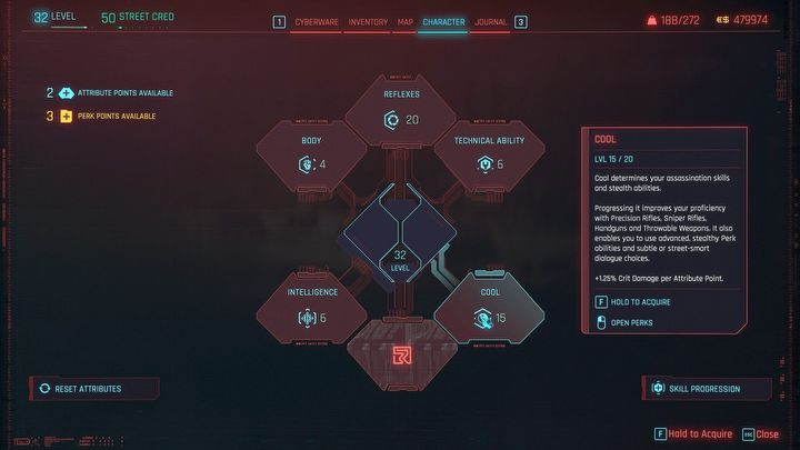 2 - Cyberpunk 2077: Character development Guide - Cyberpunk 2077: Basics - Cyberpunk 2077 Guide